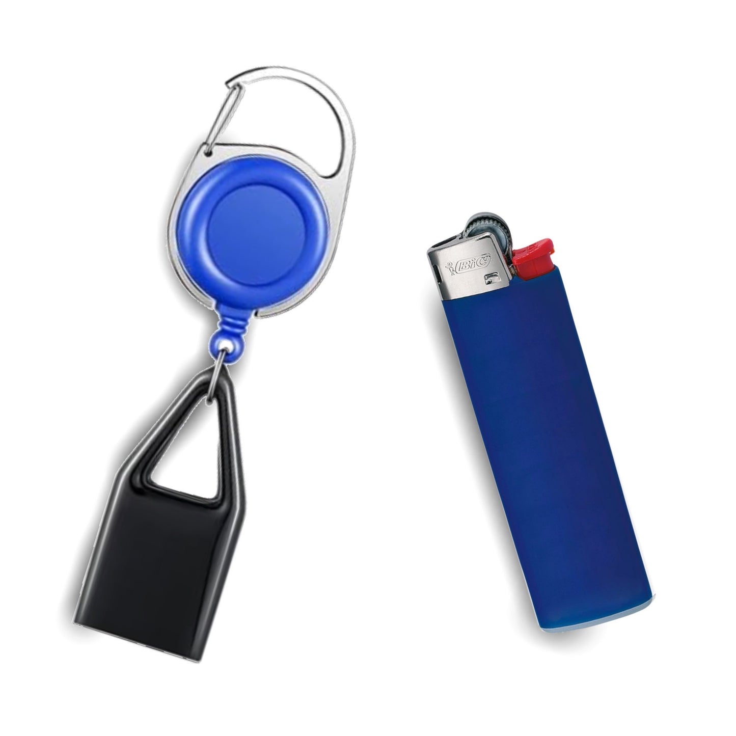 LEASHER - BLAU + FEUERZEUG